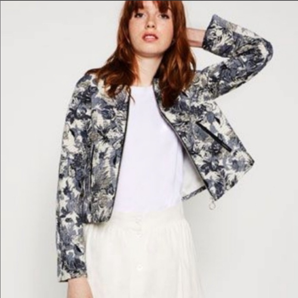 Zara floral jacket / blazer